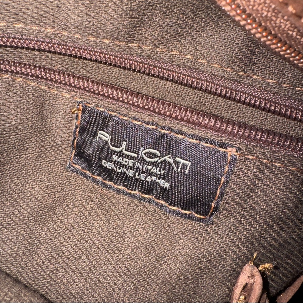 Pulicati Brown Leather Bag - Picture 2 of 11